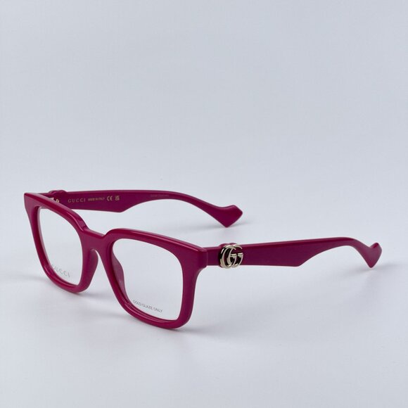 Gucci GG1728O 004 BRAND NEW Eyeglasses Red Pink Square Women main image 6